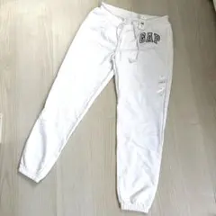 【タグ付新品未使用】OLD GAP 裏起毛 スウェットパンツ ホワイト XS