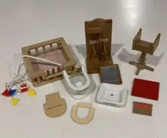 【欠損・ジャンク品】シルバニアファミリー 家具セット