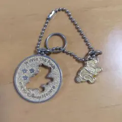 くまのプーさん　キーホルダー　TDL　東京ディズニーランド　レトロ