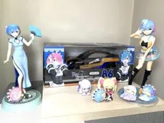 1/24痛車『ラブライブWRX』×2、『ウマ娘ランエボ』プラモデル計3台