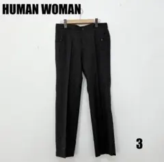HUMAN WOMAN スラックス 女性