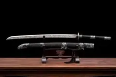 武聖の苗刀] 繍春刀 牛尾刀 苗刀 手鍛造打 鋼刀 冷兵器 古兵器 両手刀
