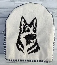 専用　ハンドメイド　刺繍　ジャックラッセルテリア　ミニバッグ　うちの子　犬 ハンドメイド 刺繍 ジャックラッセルテリア ミニリュック型ポーチ 犬