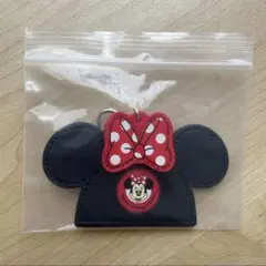 東京ディズニーランドフロンティアウッドクラフト ミニーイヤーハット キーチェーン