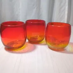 琉球ガラス　グラス　３個セット