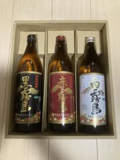 25度　霧島焼酎　３本セットのサムネイル