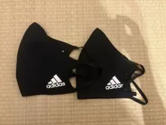 adidas Face Cover マスク ブラック 2枚セットのサムネイル
