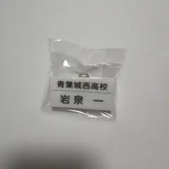 ハイキュー 頂ストア 名札クリップ 岩泉一　青葉城西