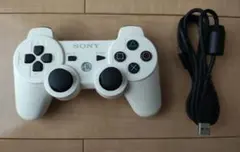 SONY プレステ3 コントローラー デュアルショック ホワイト