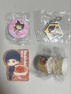 コナン　まとめ売り　缶バッジ　アクリルマグネット　マスキングテープ　キーホルダー