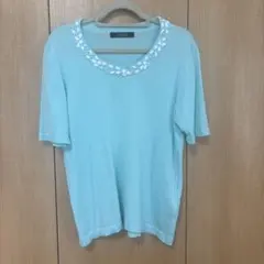 MADAM JOCONDE サマーニット　ビジョー付のサムネイル