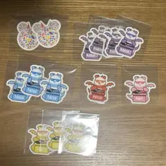 パンダドラゴン トレカくじステッカー