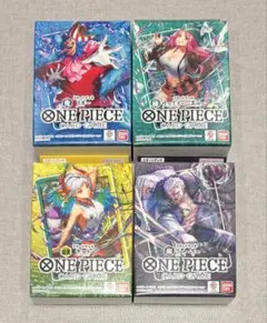 ワンピースカードゲーム スタートデッキ 4点セットまとめ売り