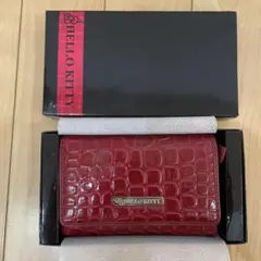 HELLO KITTY 二つ折り財布 レッド