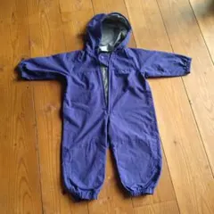 モンベル 青　ベビー　オーバーオール