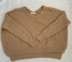 スピックアンドスパン　オーバーサイズ　ニット