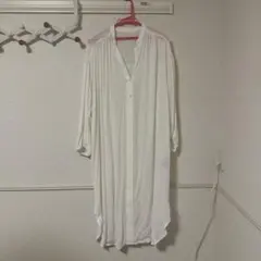 【レプシィム】シャツワンピース　フリーサイズ　マタニティ