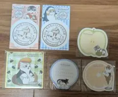 mofusand ミニ色紙 スタンプラリー 6点セット