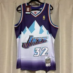 新品　ユタジャズ　カールマローン　ユニフォームのサムネイル