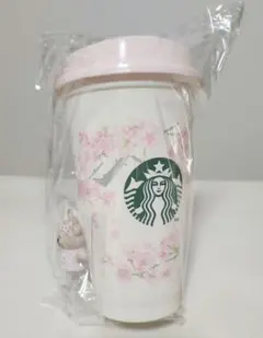 スタバ　リユーザブルカップ　さくら　2025 ベアリスタ　キャップ　匿名配送