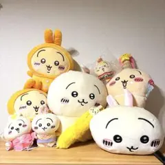 菊*治様 うさぎだらけ ちいかわ ぬいぐるみ まとめ売り