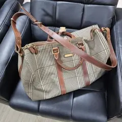 美品 大容量 2way ショルダー付 ラルフローレン ボストンバッグ