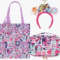 イッツアスモールワールド トートバッグ　キーホルダー ディズニー Disney