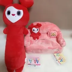 TWICE LOVELYZ ティッシュカバー✕のびふわBIGぬいぐるみ・チェヨン