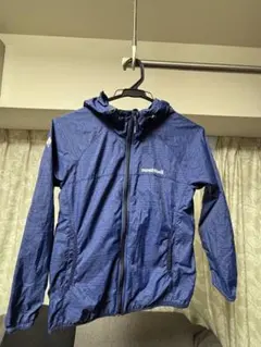 mont-bell Kid's 130 撥水パーカー ブルー