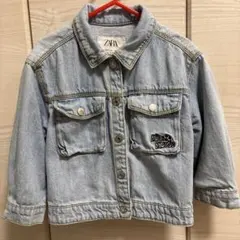 ZARA ミニーマウス デニムジャケット 104cm