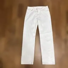 Levi's 555 ストレートデニム ホワイト W29 L32