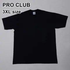 PRO CLUB ヘビーウェイト 無地Tシャツ 3XL ブラックのサムネイル
