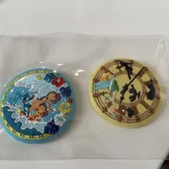ディズニー刺繍缶バッジ