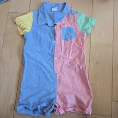 カラフル半袖ロンパース 12-18m 夏用 GAP