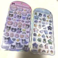 正規品　コットンパフィ　サンリオシール