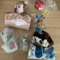 みこ様専用 TravisJapan トラジャ はぴぬいポーチ白2点 川島如恵留