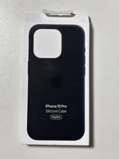 Apple iPhone15 Pro シリコンケース ブラック ☆新品☆