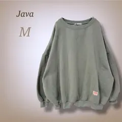 ジャバ 裏起毛 スウェット トレーナー ビッグシルエット オーバー ゆったり M