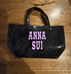 ANNA SUI アナスイ ミニ　ビニール　トートバッグ