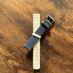 SKAGEN ネイビー ホワイト レザーベルト 未使用