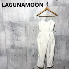 LAGUNAMOON ラグナムーン レーヨン混 キャミサロペット オールインワンのサムネイル