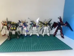 ガンプラ ジャンク 1/144 1/100 ダブルオー系+バンシィ - メルカリ