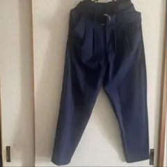 LAUREN RALPH LAUREN ネイビー スリムフィットパンツ XXS