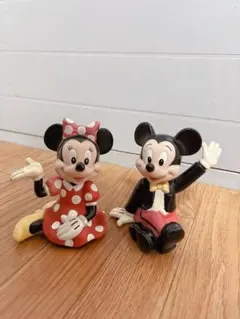 ＊ ヴィンテージ ＊ レトロ ＊ ミッキー＆ミニー ＊ 貯金箱 ＊
