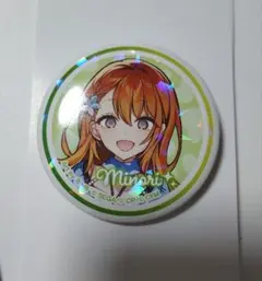 プロセカ ローソンコラボ ホログラム缶バッジ 花里みのり