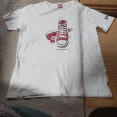 CONVERSE スニーカーグラフィック Tシャツ M