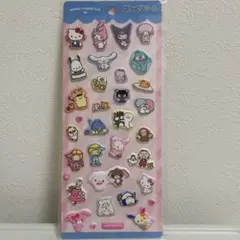 ぷっくりシール サンリオキャラクターズ ハローキティ ハンギョドン クロミ