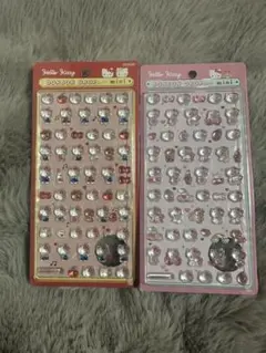 ハローキティ ボンボンドロップミニシール 2枚セット