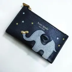 Kate Spade 象モチーフ カードケース 小銭入れ ケイトスペード黒
