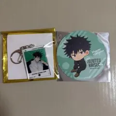 呪術廻戦 カフェ 2025 伏黒恵 アクリルキーホルダー 特典コースター